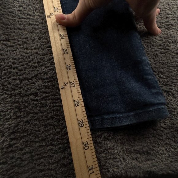 Rag & Bone Skinny Jeans Dark Wash Size 27 Blue Denim Pants Ladies Stretch 30x29 - Picture 6 of 16